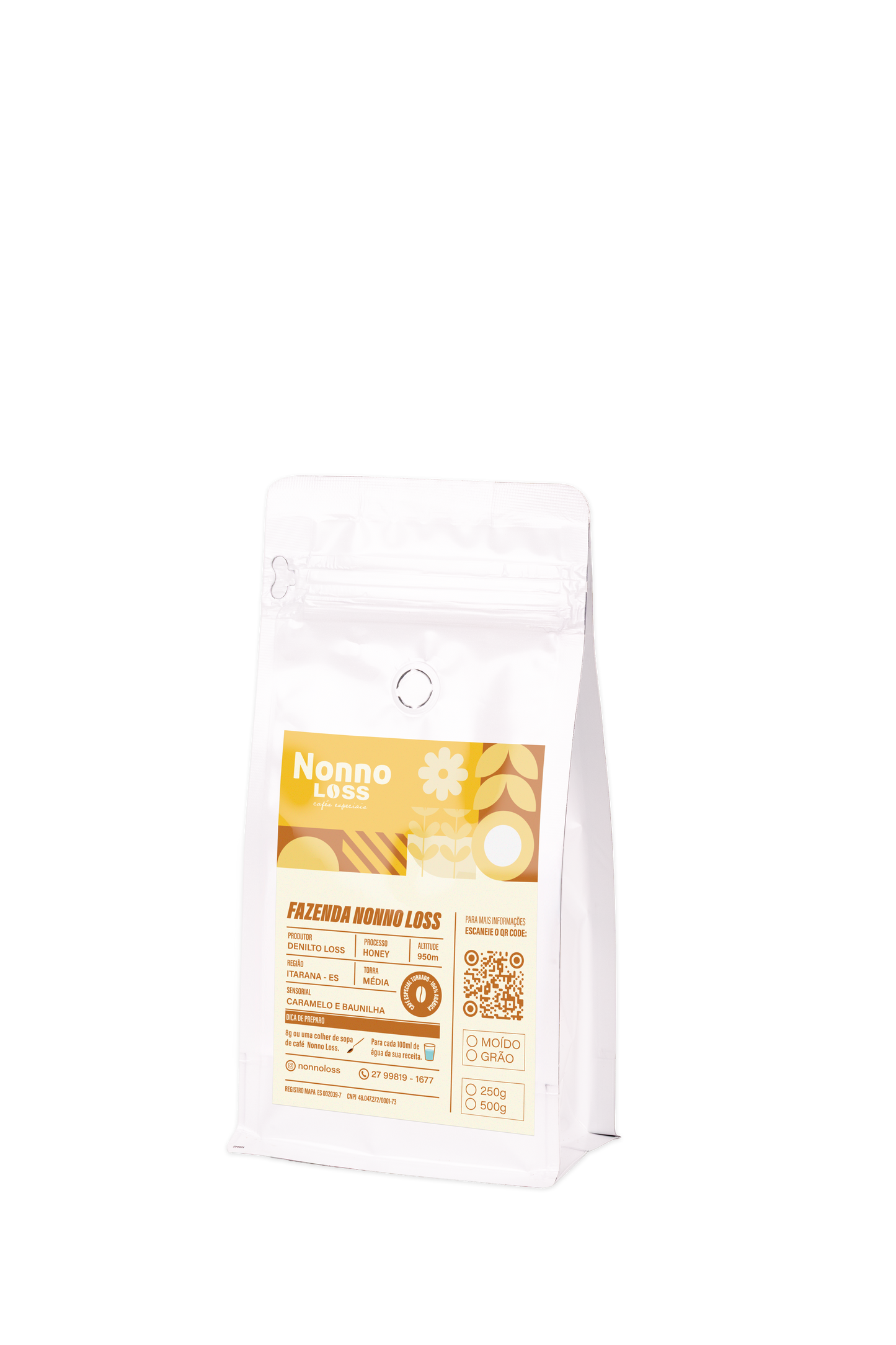 CAFÉ ESPECIAL NONNO LOSS HONEY 250g