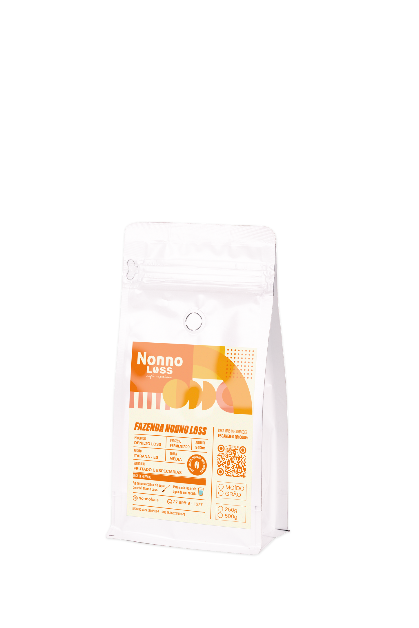 CAFÉ ESPECIAL NONNO LOSS FERMENTADO 250g